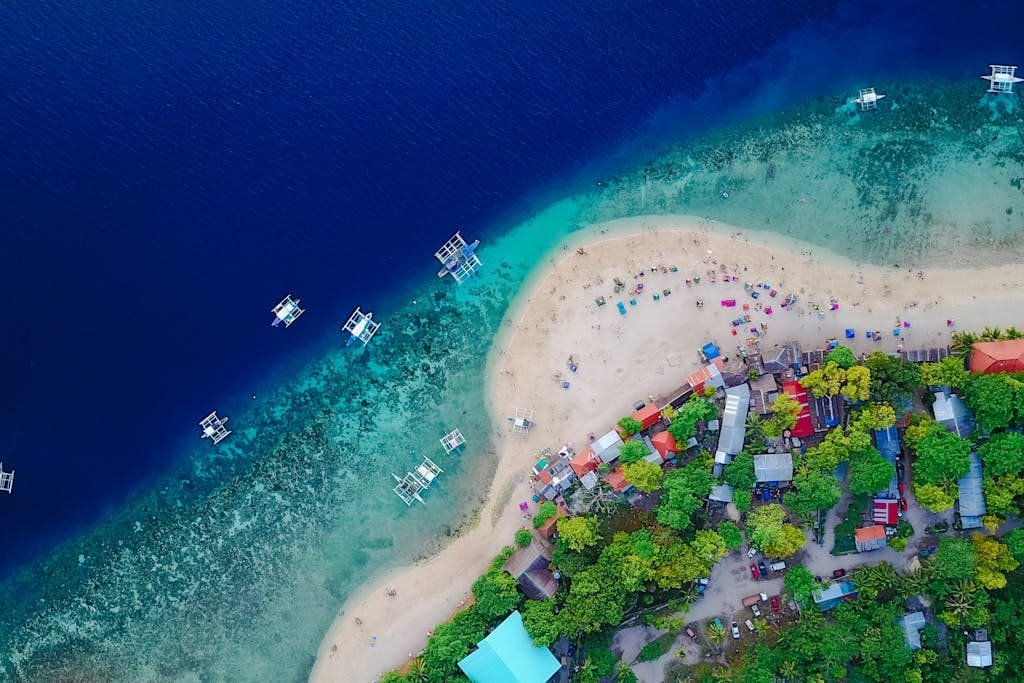 Plaża na Filipinach